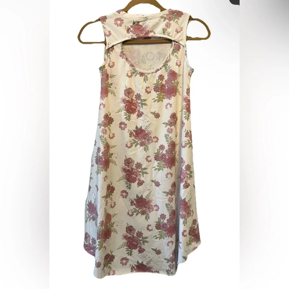 Joyfolie Mia Joy Strong Is The New Pretty Floral Dress HiLo Girl’s Sz 12
